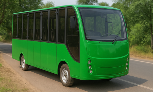 E-Bus Side View