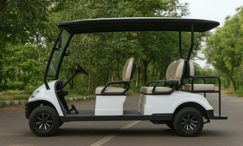 Golf Cart Side View 2